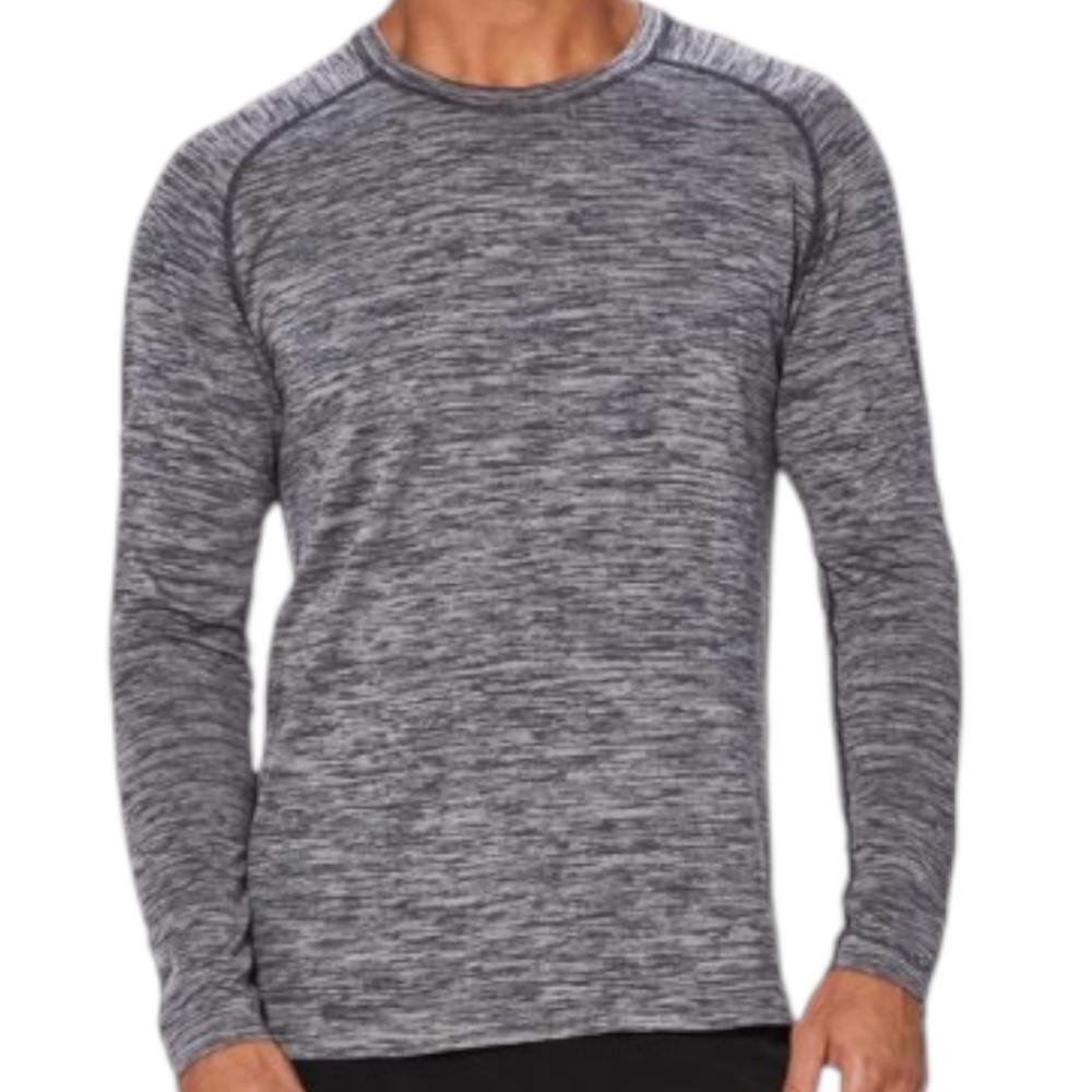 Lululemon Metal Vent Tech Long Sleeve Shirt – Heather Blue | Men’s M